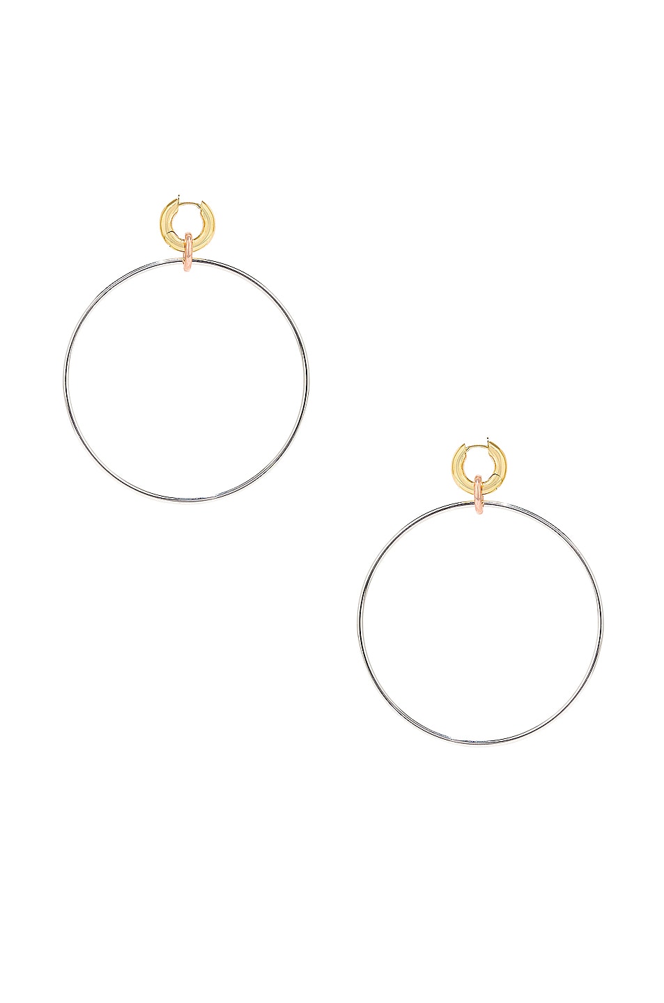 Image 1 of Spinelli Kilcollin Altaire Custom Hoop Earrings in Sterling Silver