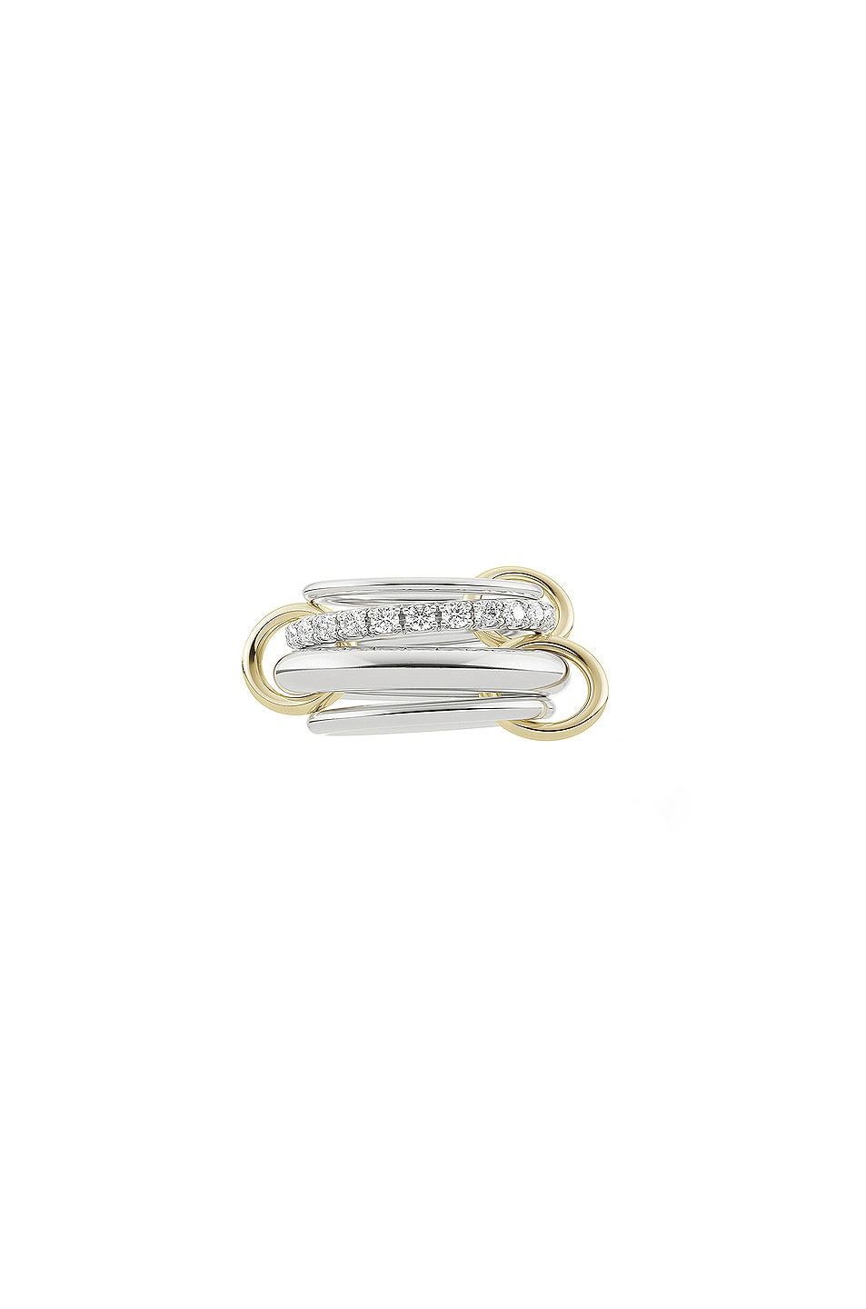 Image 1 of Spinelli Kilcollin Luna SG Ring in Silver & Gold