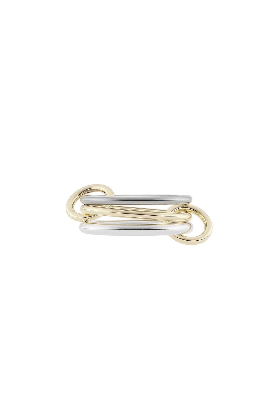 Image 1 of Spinelli Kilcollin Fauna Ring in 18K Black & Yellow Gold & Sterling Silver