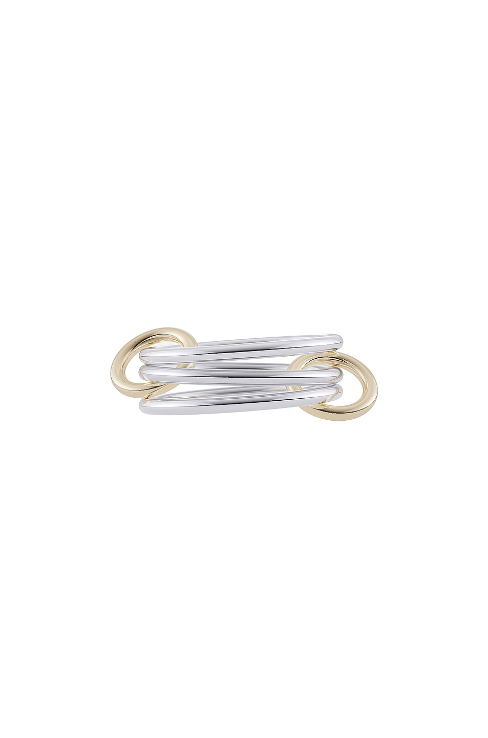 Image 1 of Spinelli Kilcollin Solarium SG Ring in Sterling Silver & 18K Yellow Gold