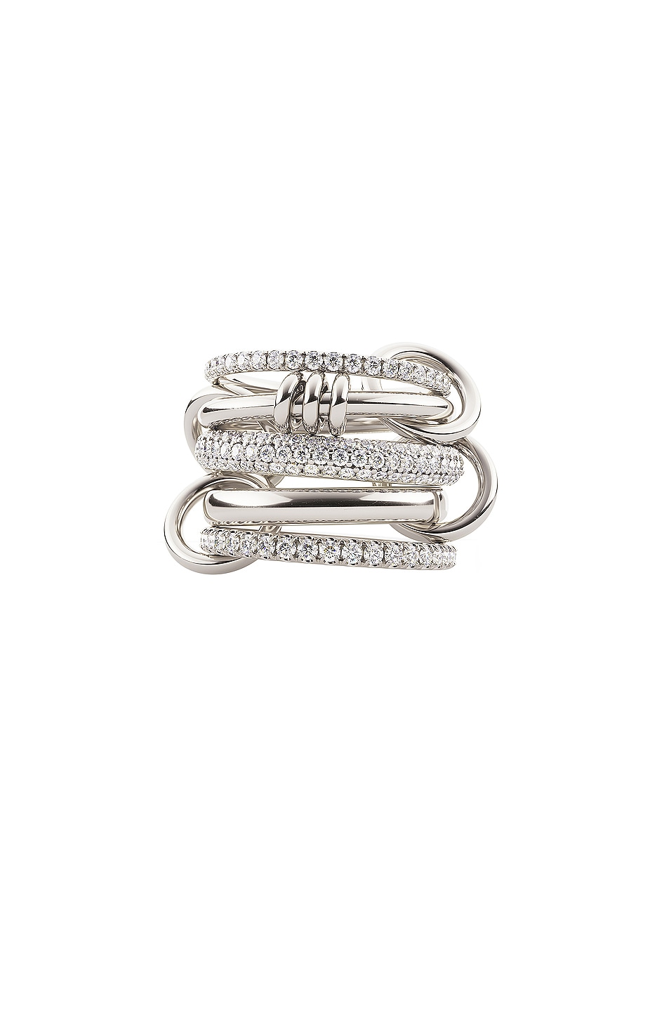 Image 1 of Spinelli Kilcollin Venussa Ring in 18K White Gold & White Diamonds