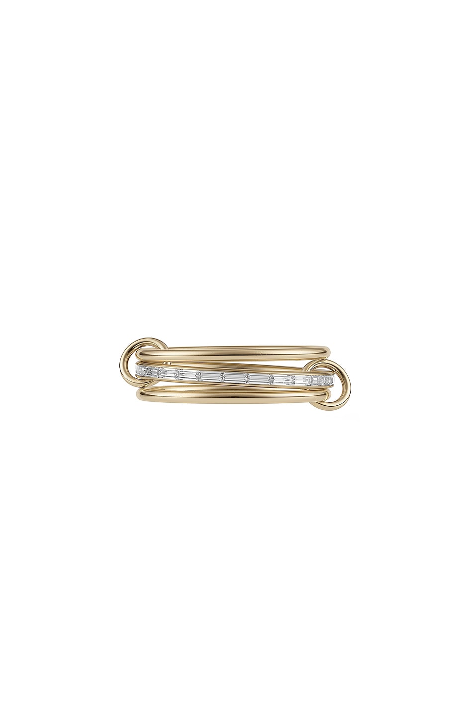 Image 1 of Spinelli Kilcollin Rhea Ring in Yellow Gold & White Diamonds