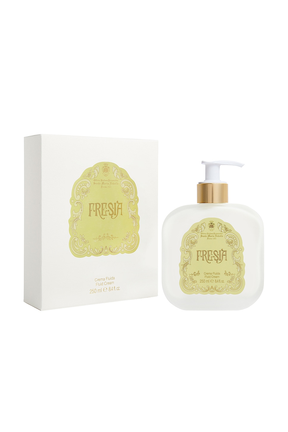 Santa Maria Novella Fresia Fluid Body Cream In Transparent