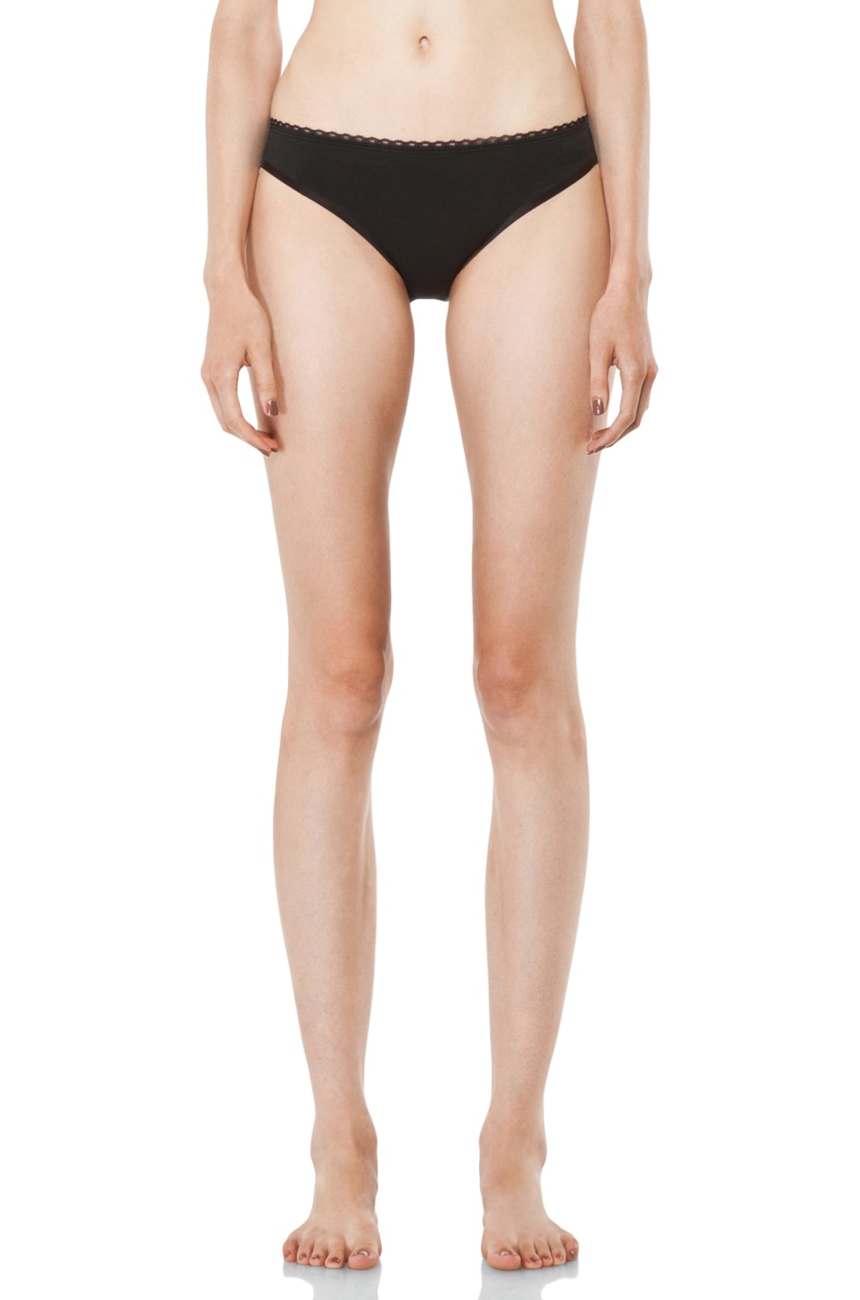 Image 1 of Stella McCartney Lingerie Smooth Bikini in Black