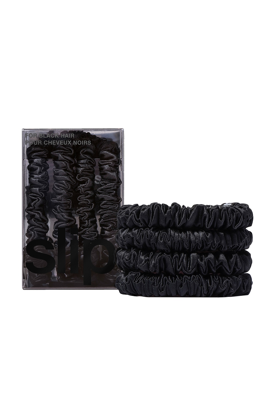 Skinny Scrunchies 4 Pack in Black