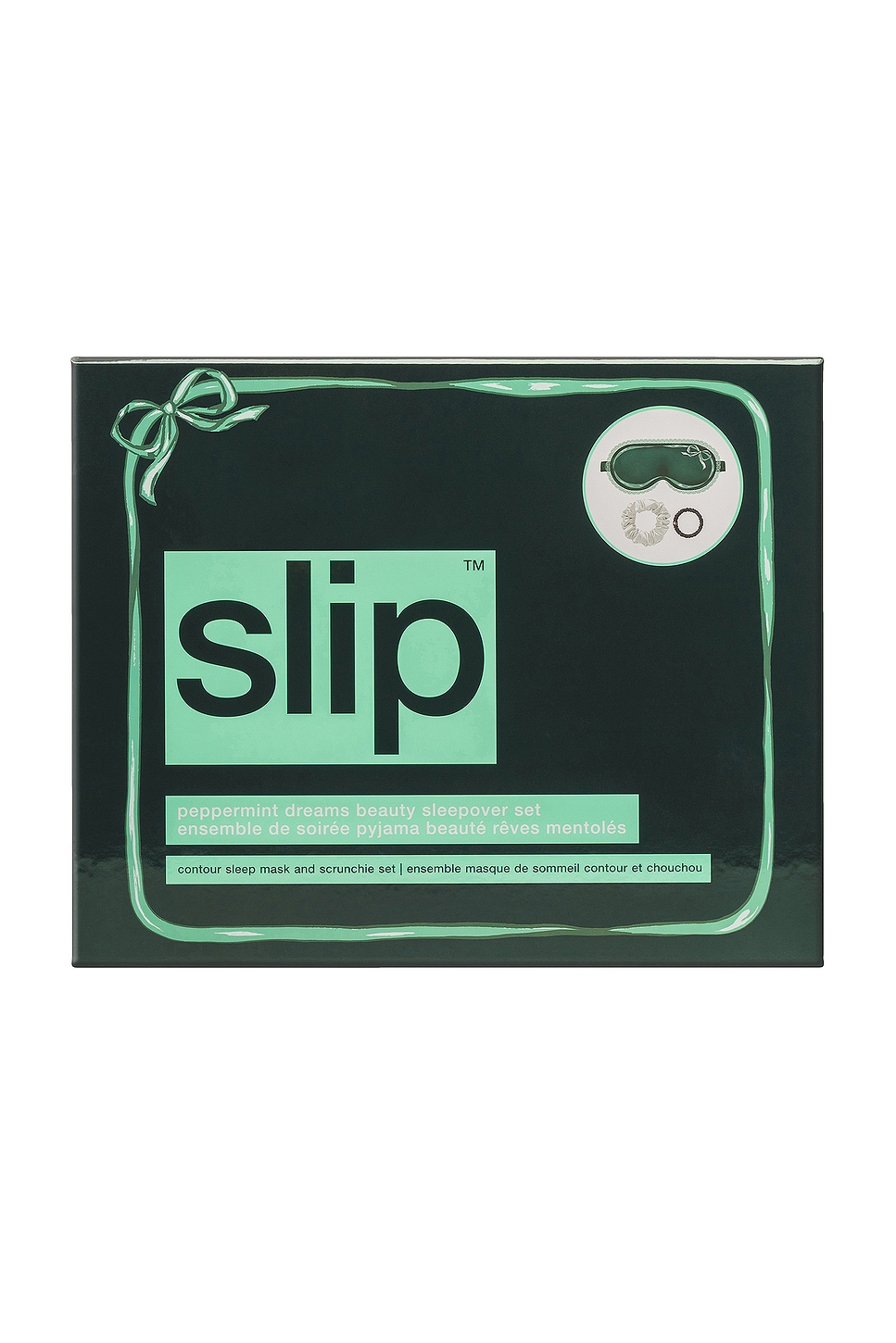 Slip Pure Silk Beauty Sleepover Set With Lace Trim