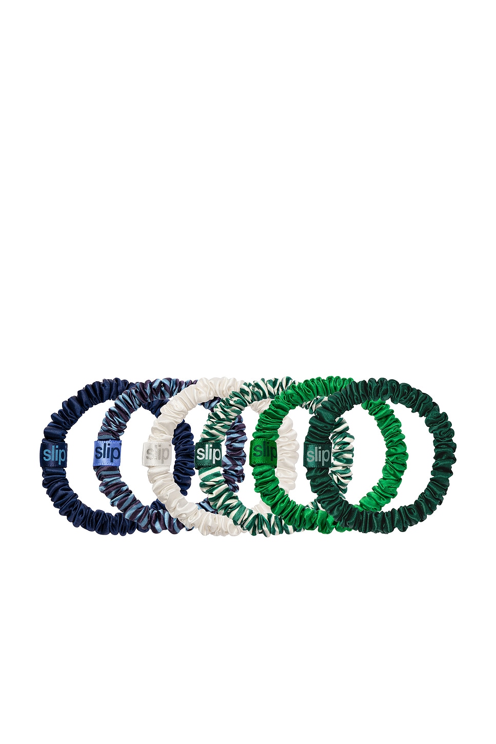 slip Pure Silk Skinny Scrunchies Set Of 6 | Thumbnail 2