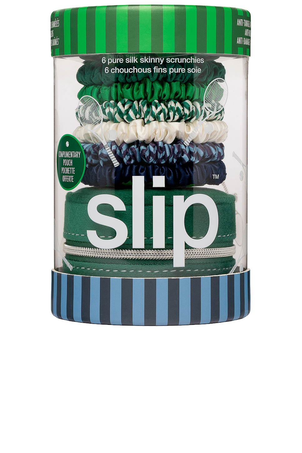slip Pure Silk Skinny Scrunchies Set Of 6 | Thumbnail 4