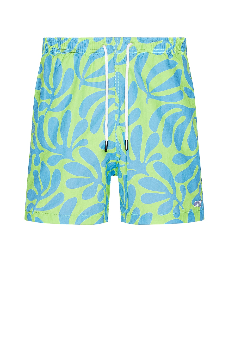 Image 1 of Solid & Striped The Classic Swim Shorts in Leaf Print