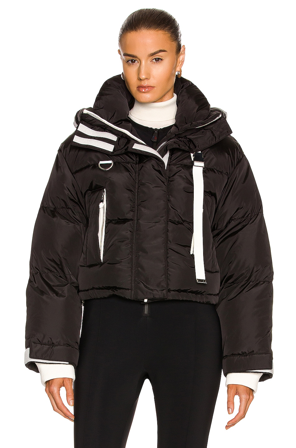 Shoreditch Ski Club Willow Short Puffer in Black | FWRD