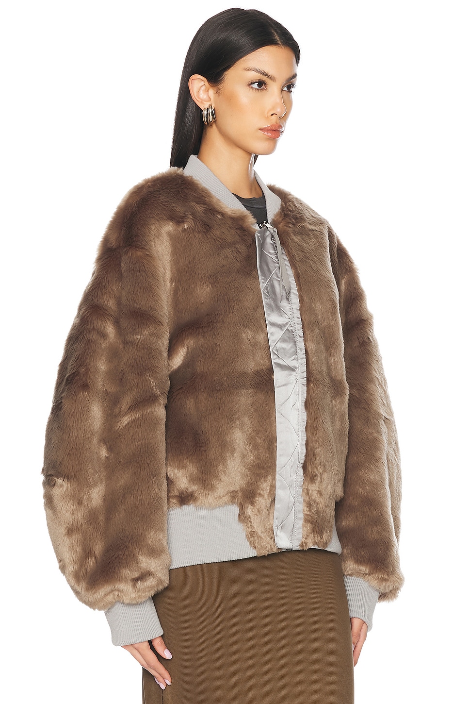 SHOREDITCH SKI CLUB Amity Reversible Bomber Jacket