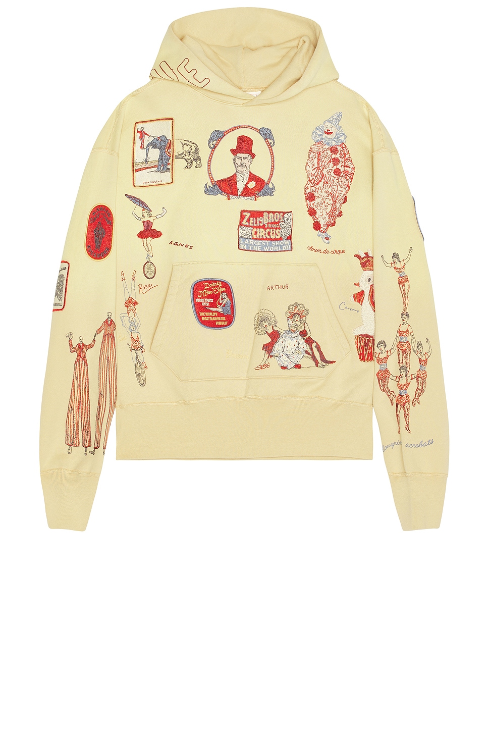 Circus Hoodie in Cream