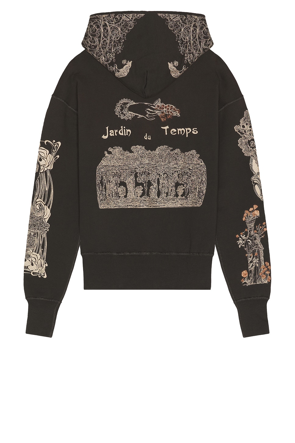 Samuel Zelig Jardin Hoodie In Gray