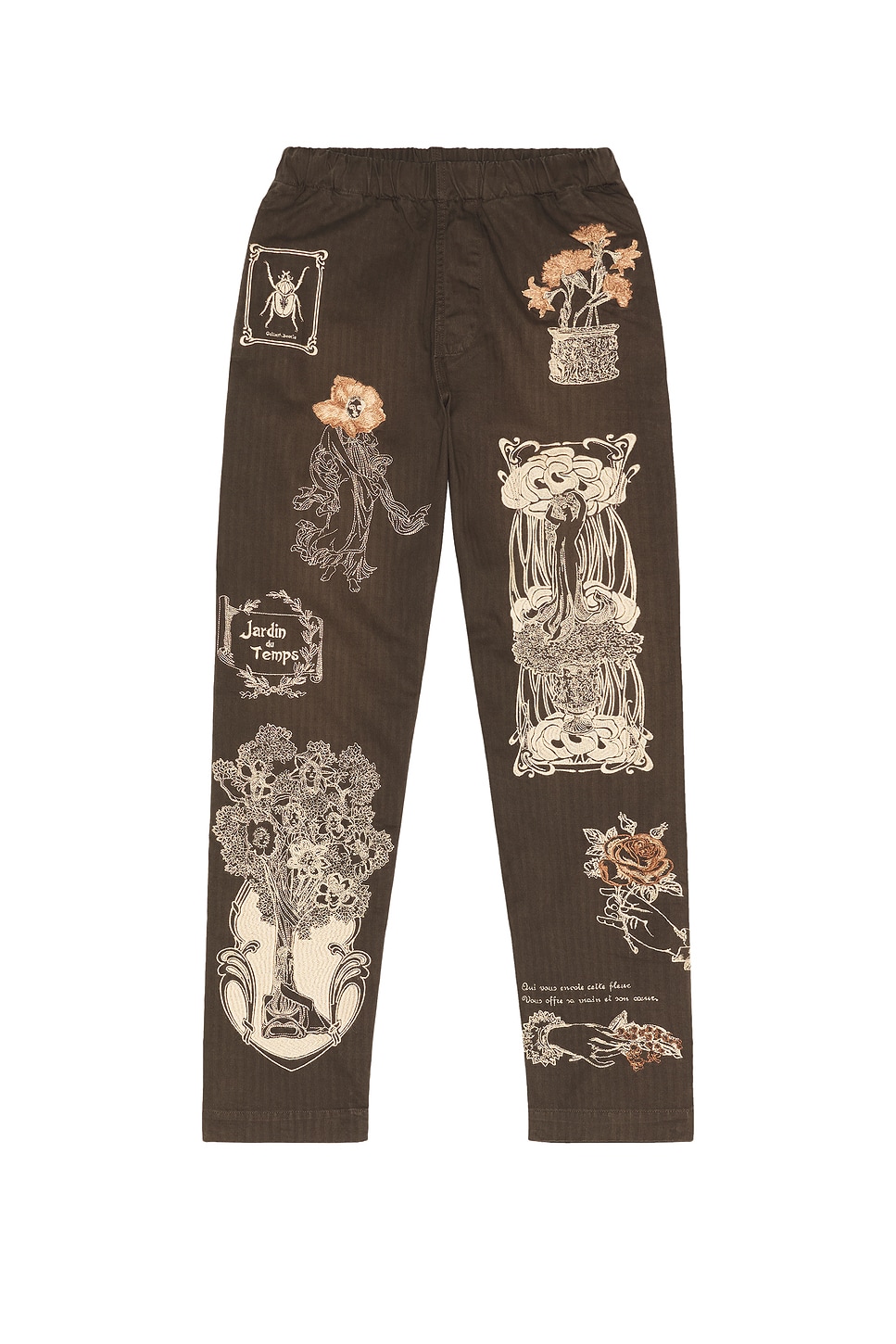 Image 1 of Samuel Zelig Jardin Pant in Charcoal