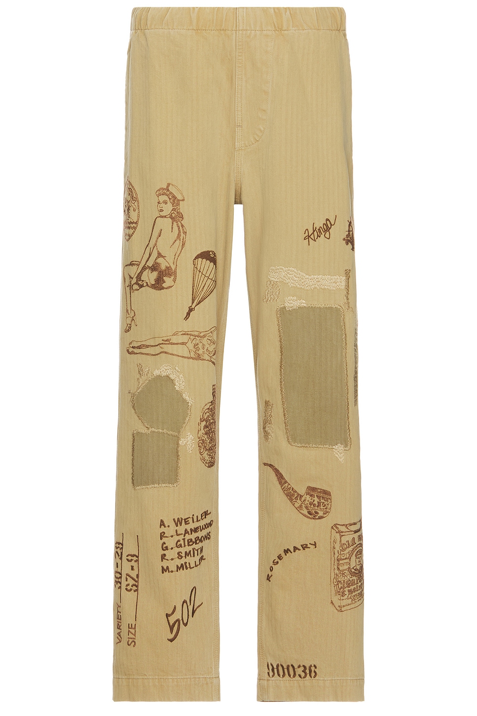 Duffle Pant in Beige