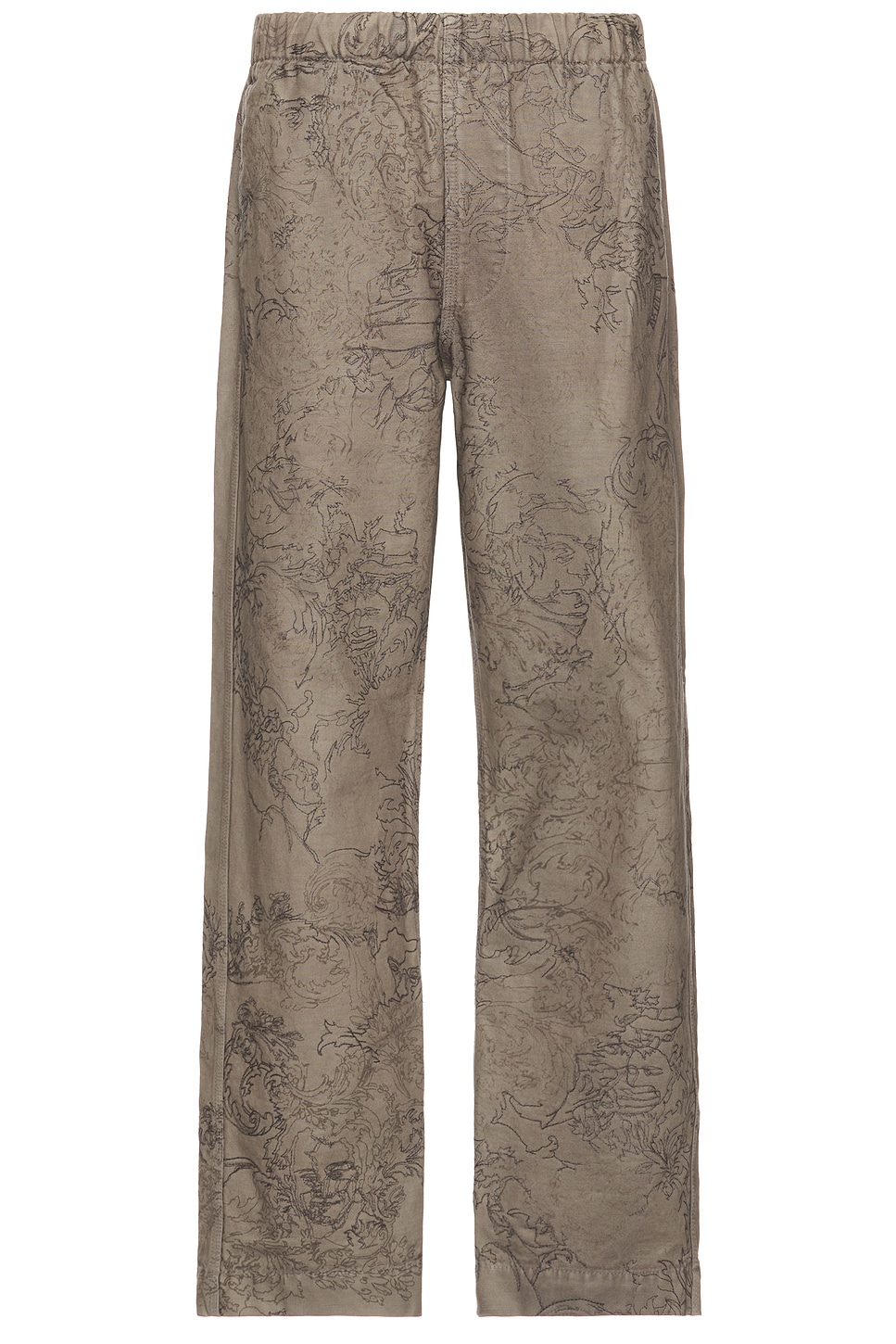 Shop Samuel Zelig Underdrawing Pant In Grey