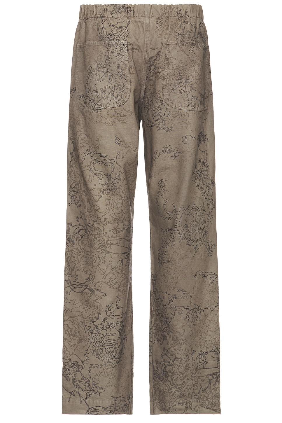 Shop Samuel Zelig Underdrawing Pant In Grey