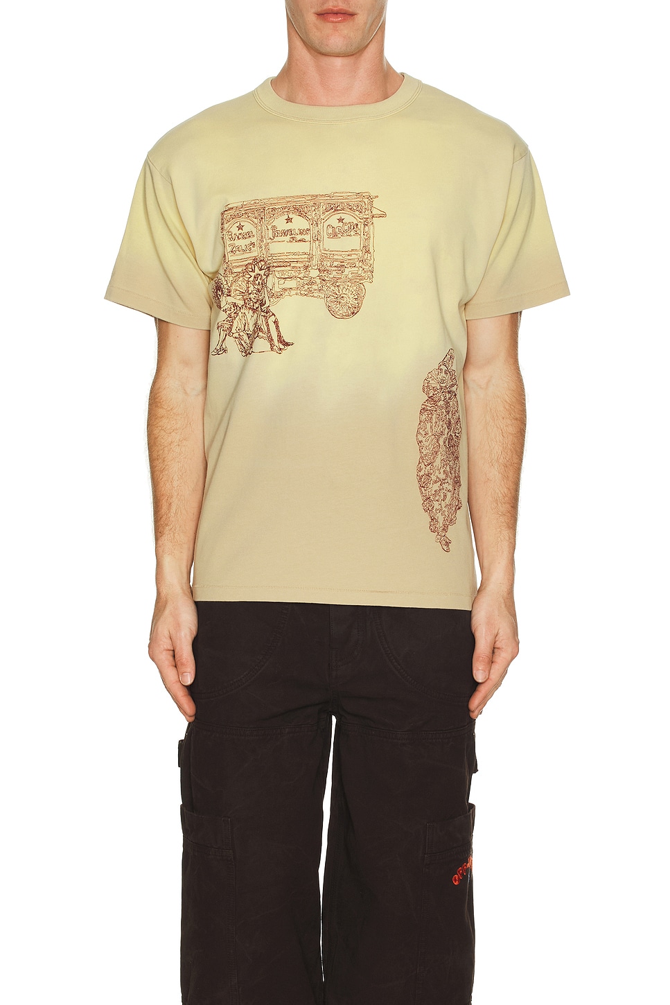 Image 1 of Samuel Zelig Circus Tee in Khaki