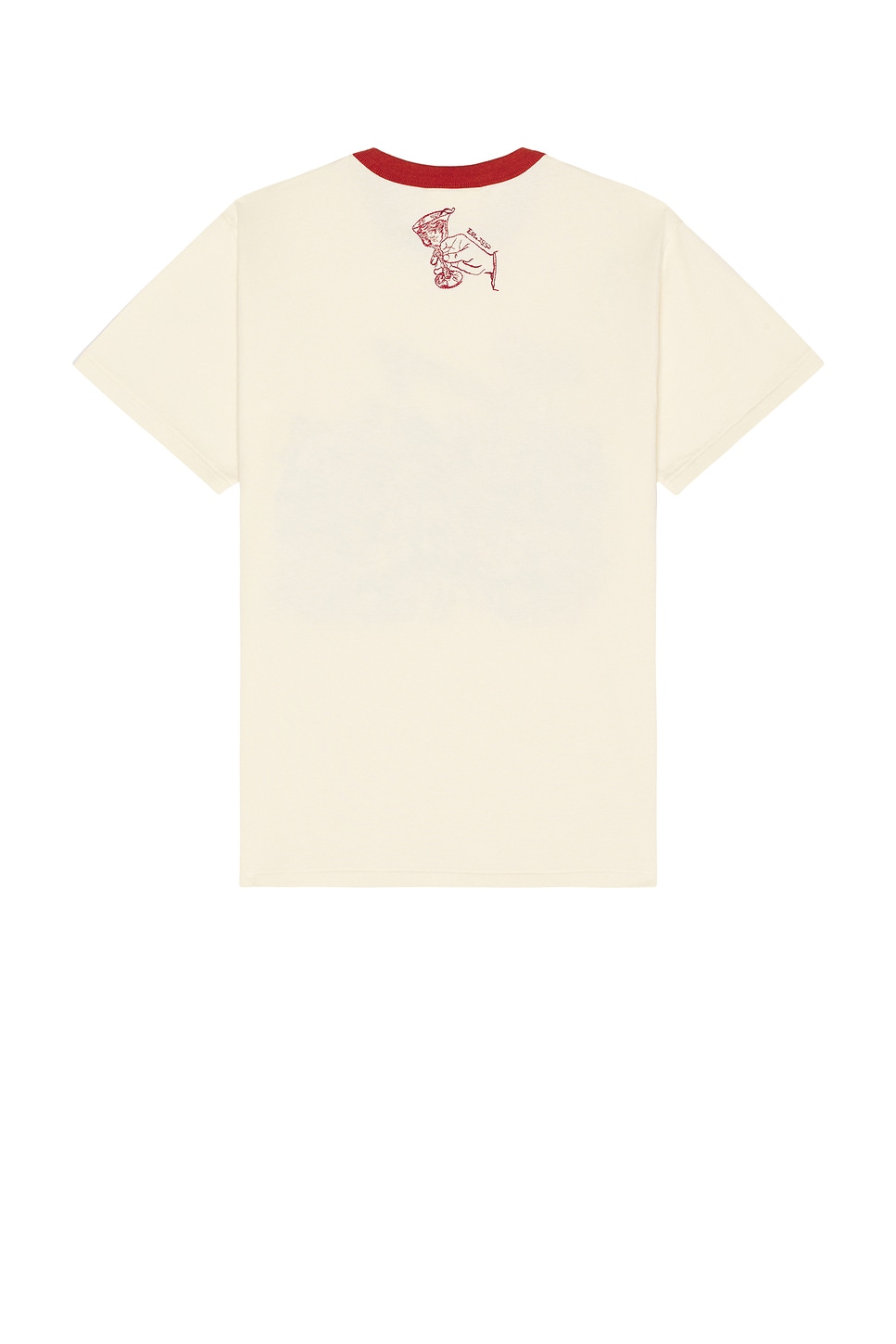 Samuel Zelig Restaurant Tee In White