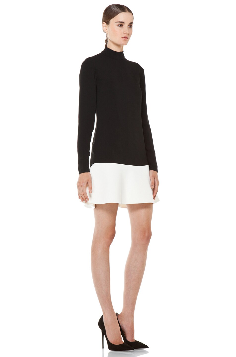 Stella McCartney Mix Caddy Dress in Black FWRD