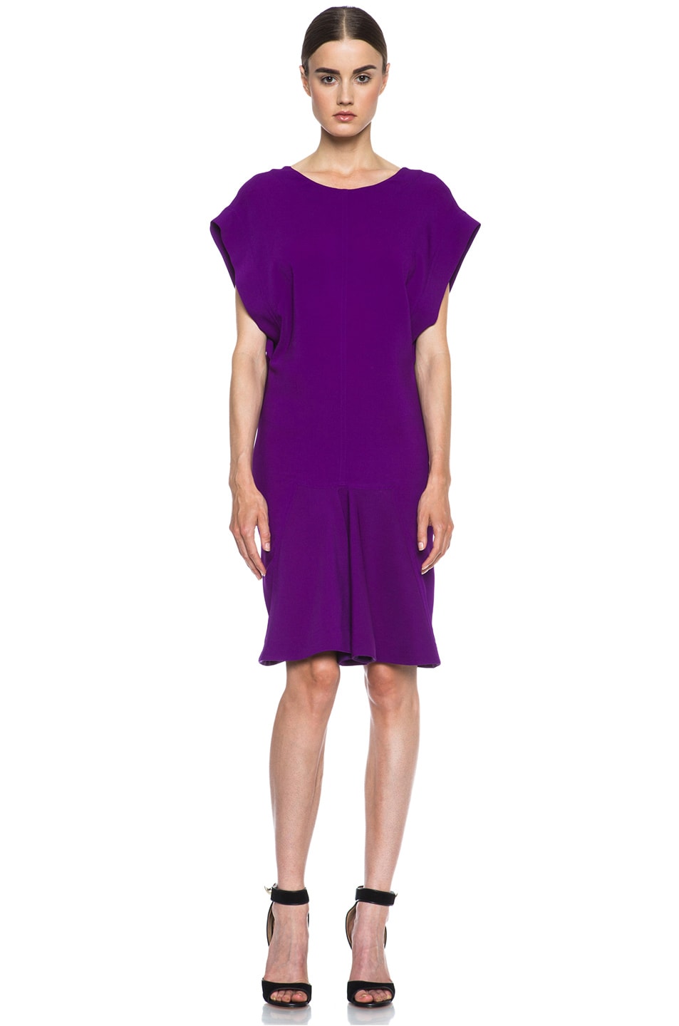 Image 1 of Stella McCartney Aubrey Viscose-Blend Dress in Violet