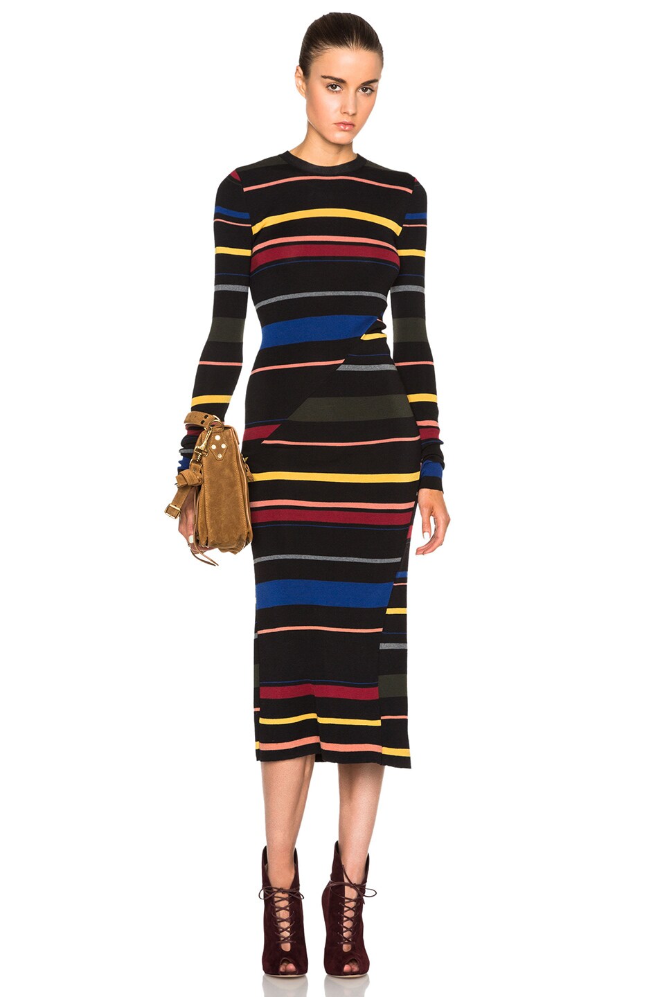 Image 1 of Stella McCartney Striped Sweater Dress in Multi
