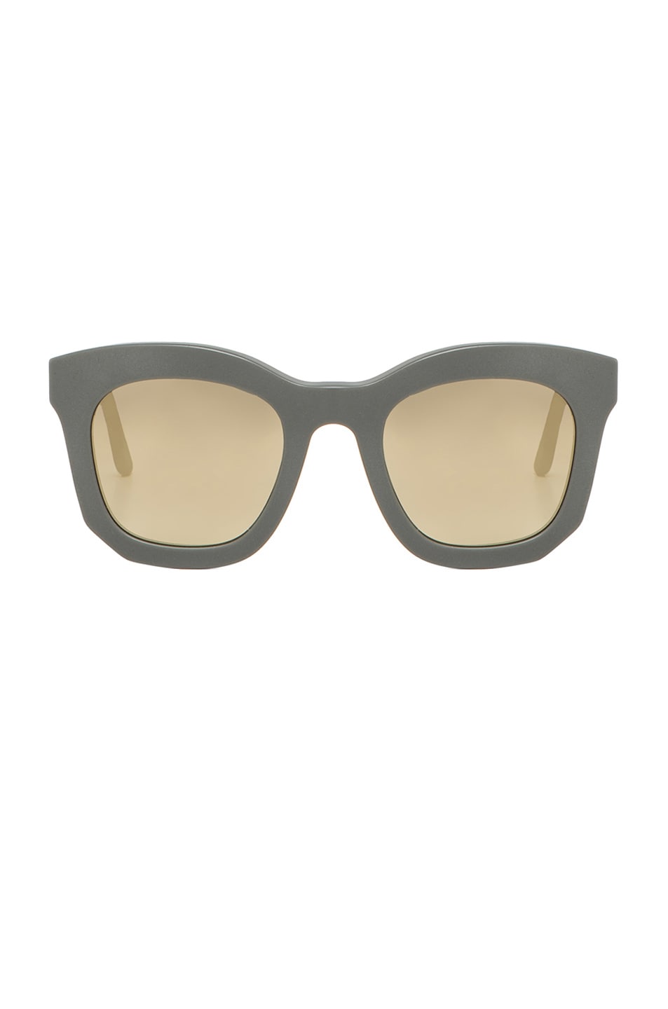 Image 1 of Stella McCartney Mirror Wayfarer Sunglasses in Matte Grey