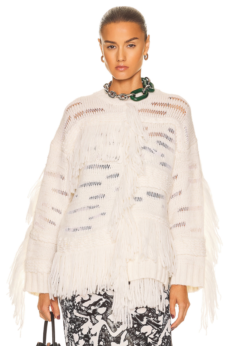 Image 1 of Stella McCartney Airy Texture Sweater in Natural