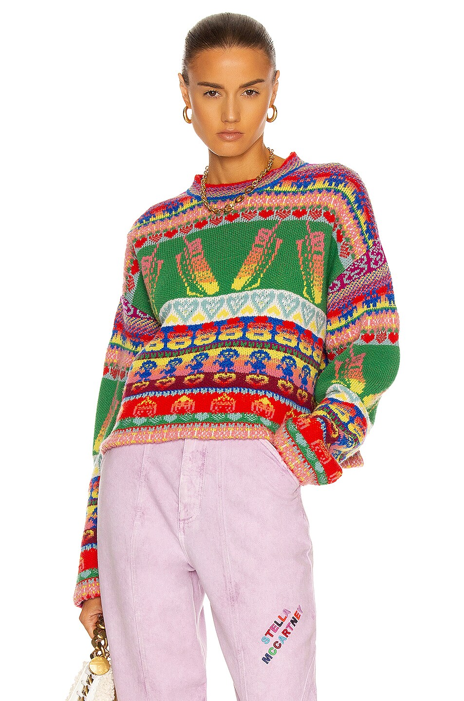 Image 1 of Stella McCartney Keep In Touch Sweater in Multicolor