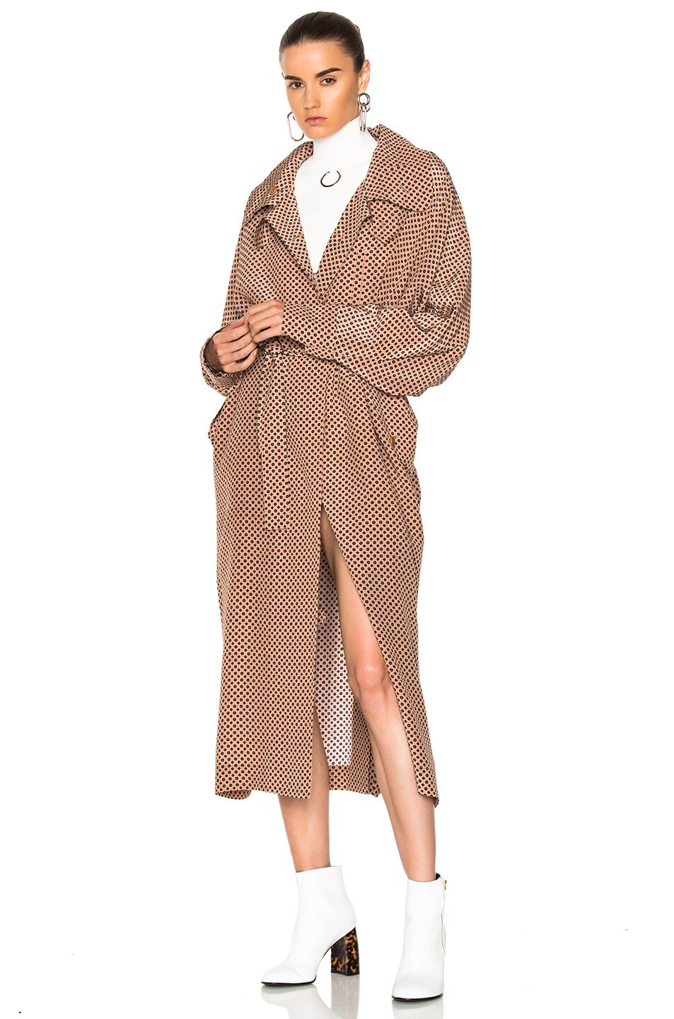 Image 1 of Stella McCartney Emily Long Coat in Camel
