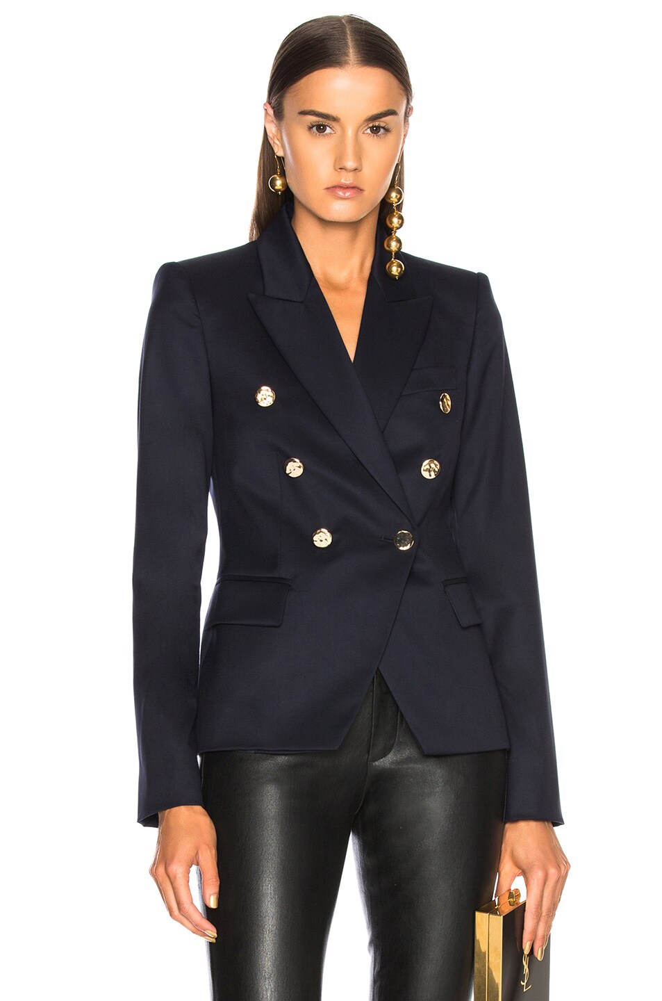 Image 1 of Stella McCartney Double Breasted Blazer in Navy