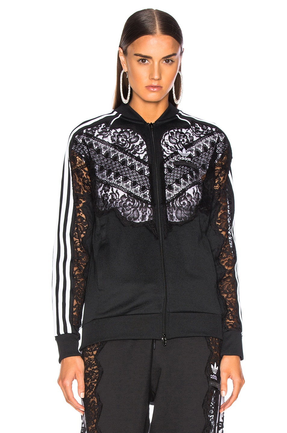 stella mccartney adidas lace sweatshirt