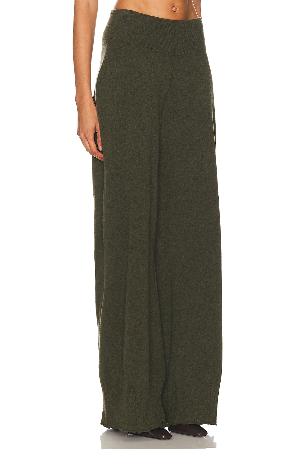 Stella Mccartney Wool Wide Leg Pant