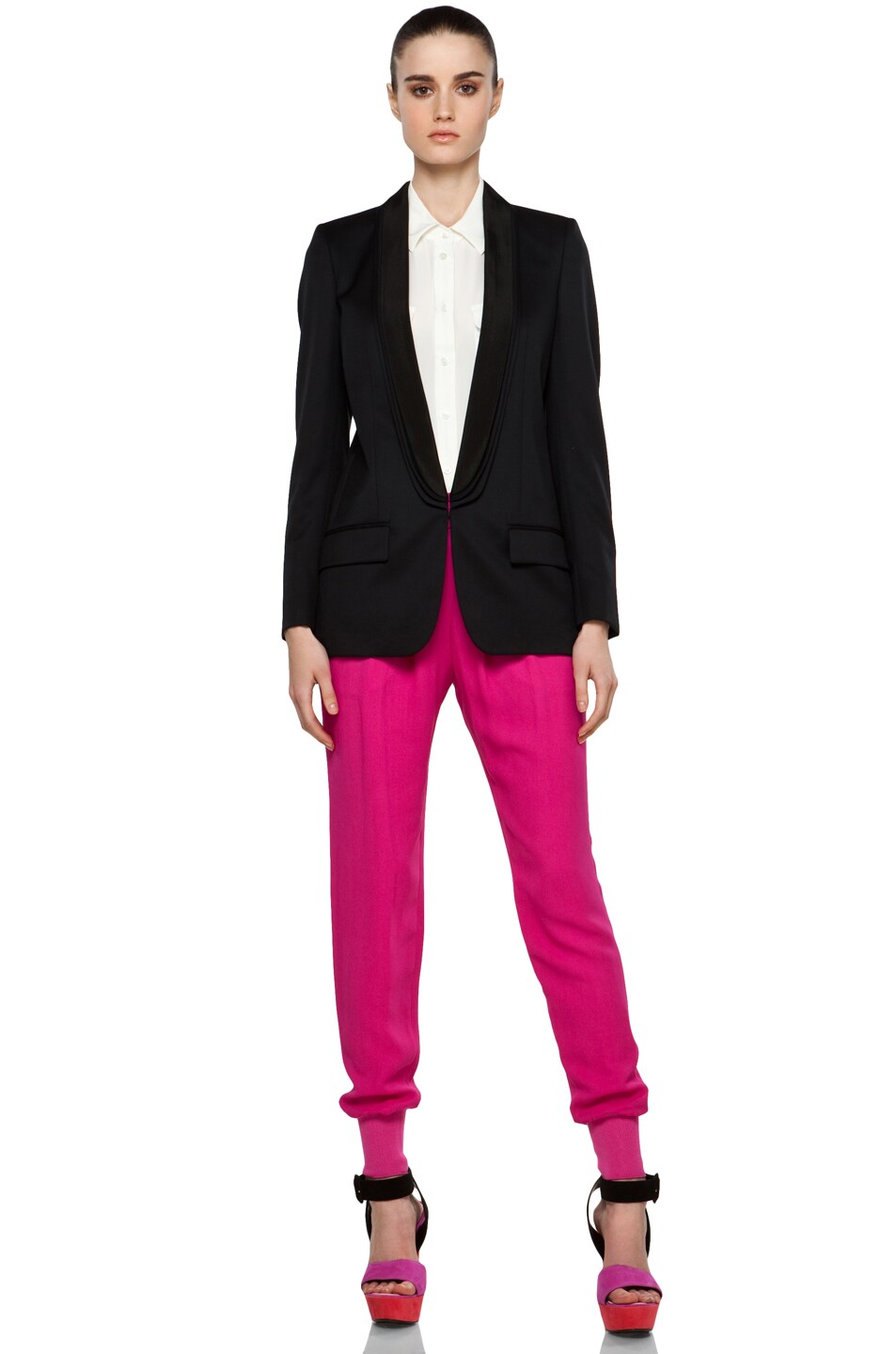 Stella McCartney Harem Pant in Fuchsia | FWRD