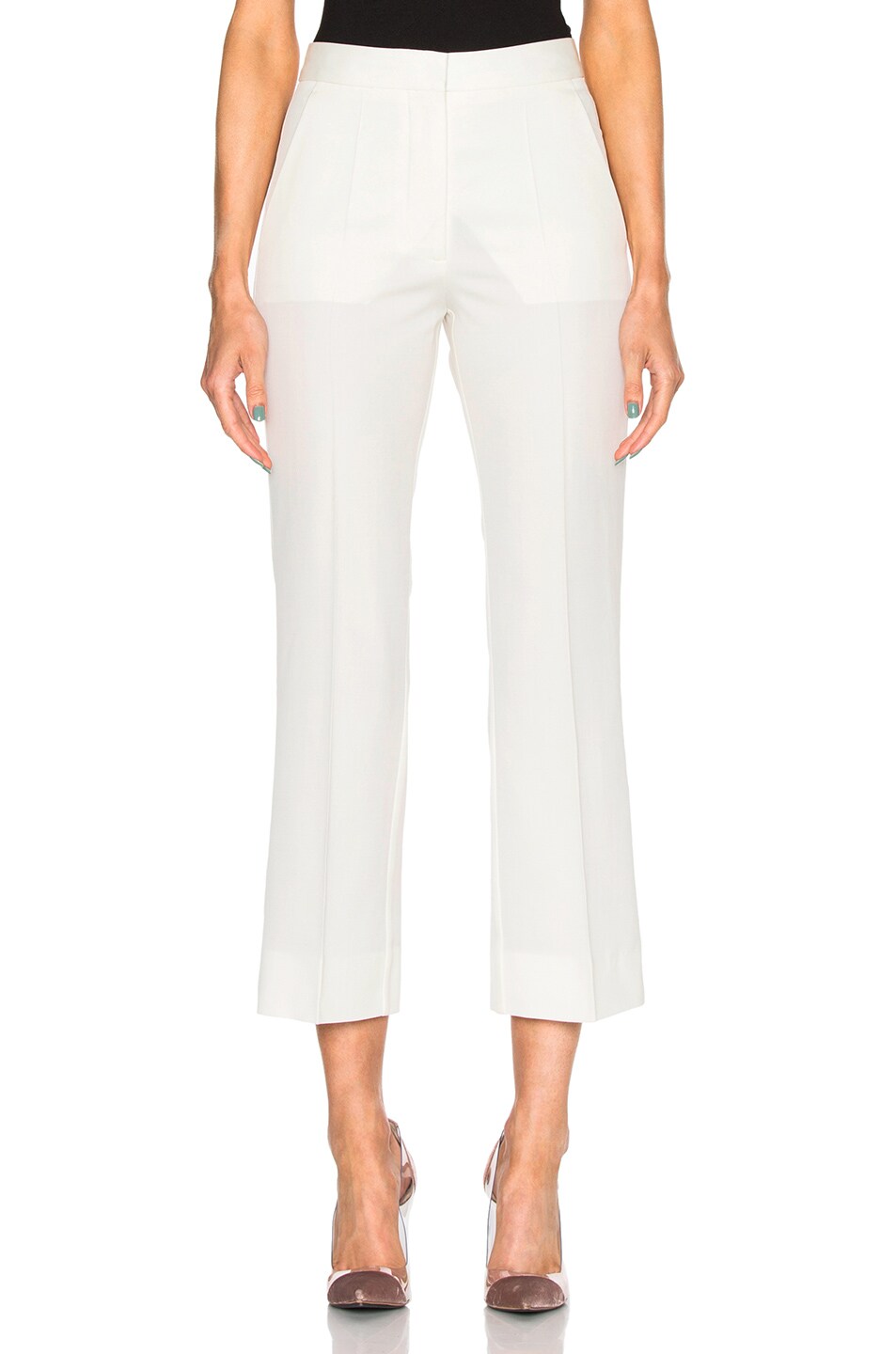 Image 1 of Stella McCartney Japanese Tailoring Trousers in Cream