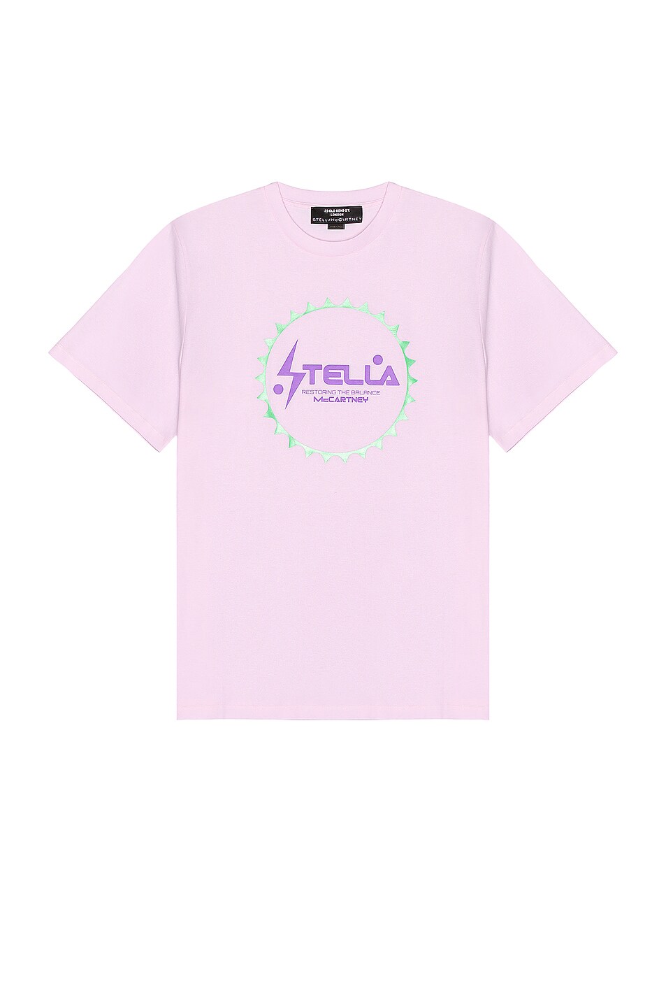 Image 1 of Stella McCartney Tom Graphic Logo T-Shirt in Pale Pink