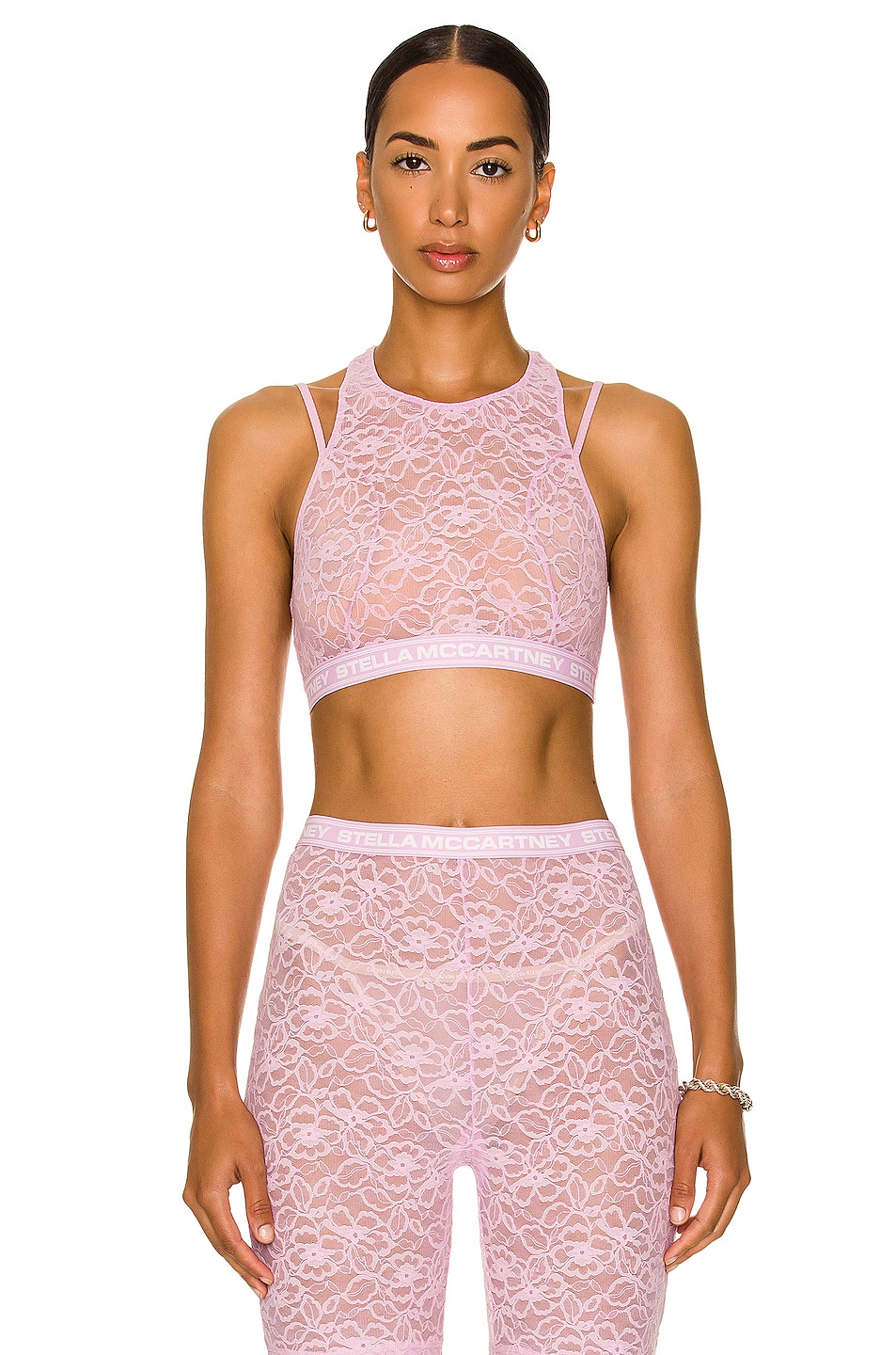 Image 1 of Stella McCartney Cropped Top in Orchid