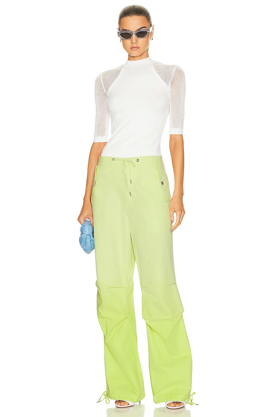Stella Mccartney Top all'uncinetto con ricami TW9A22-Z2923 main image 1