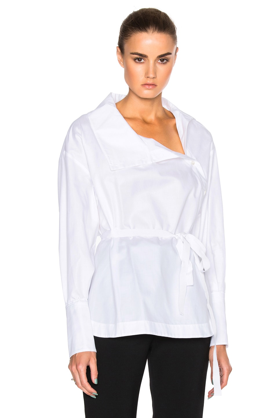 Image 1 of Stella McCartney Dogtooth Shirt in Pure White