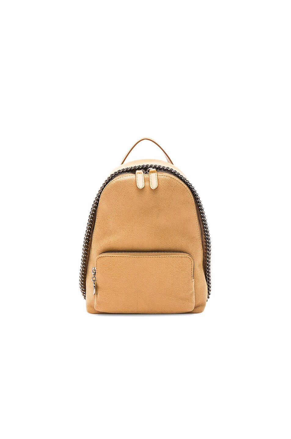 Image 1 of Stella McCartney Falabella Mini Backpack in Honey