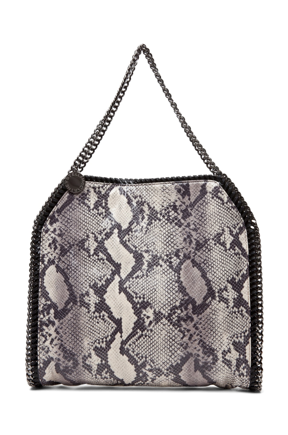 Image 1 of Stella McCartney Python VIP Small Tote in Ivory