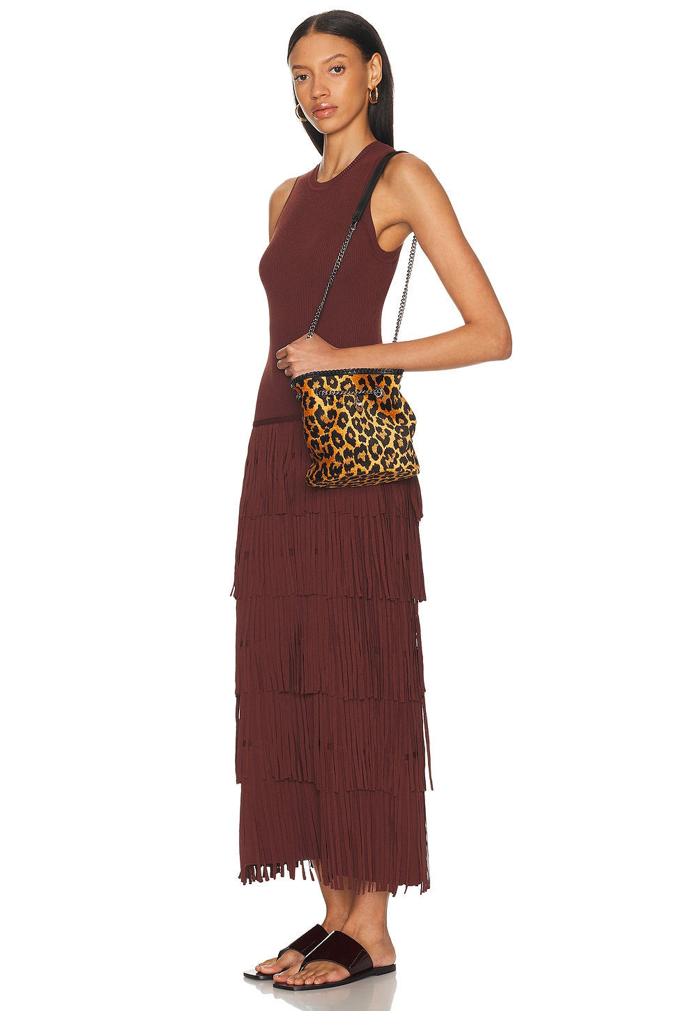 Stella Mccartney Falabella Shoulder Bag In Leopard