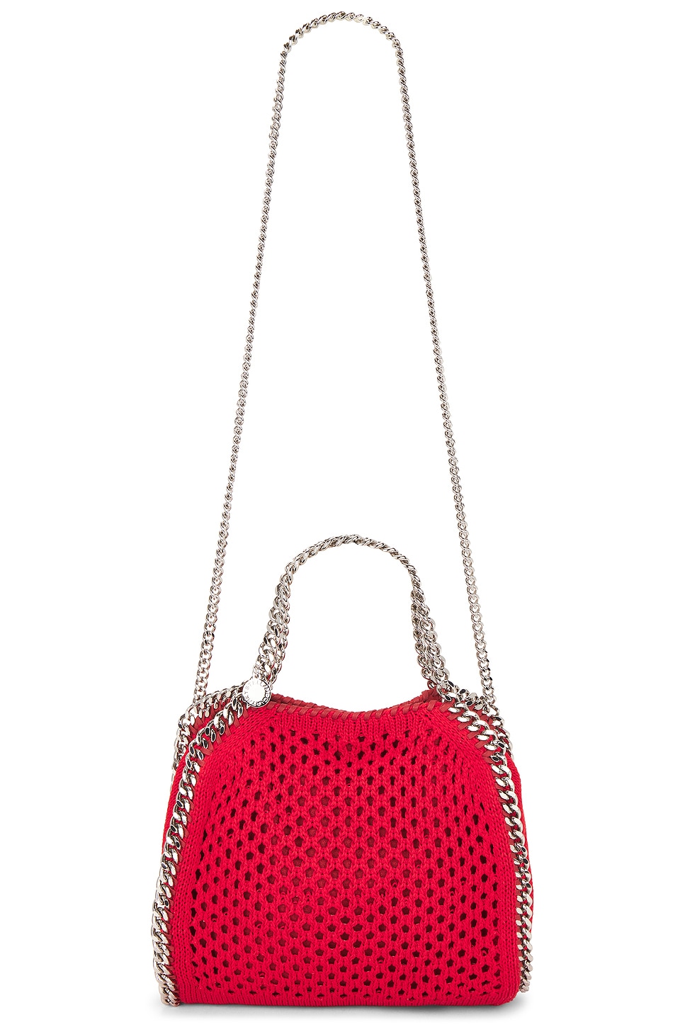 Stella McCartney Falabella Mini Bag Eco Mesh Knit Shoulder Bag