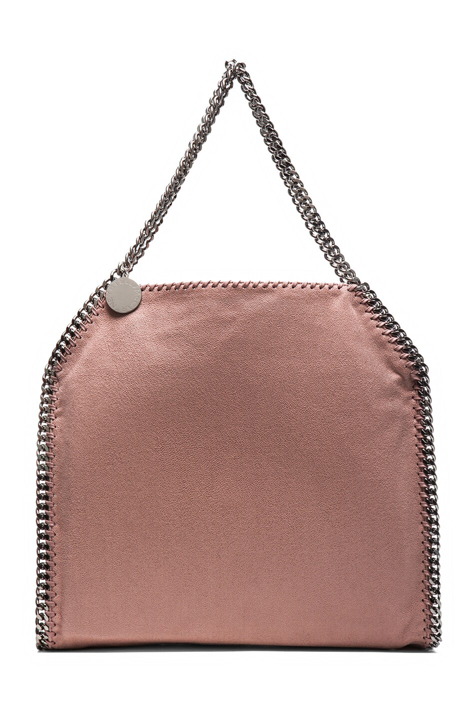 Image 1 of Stella McCartney Small Falabella Shaggy Deer Tote in Pink