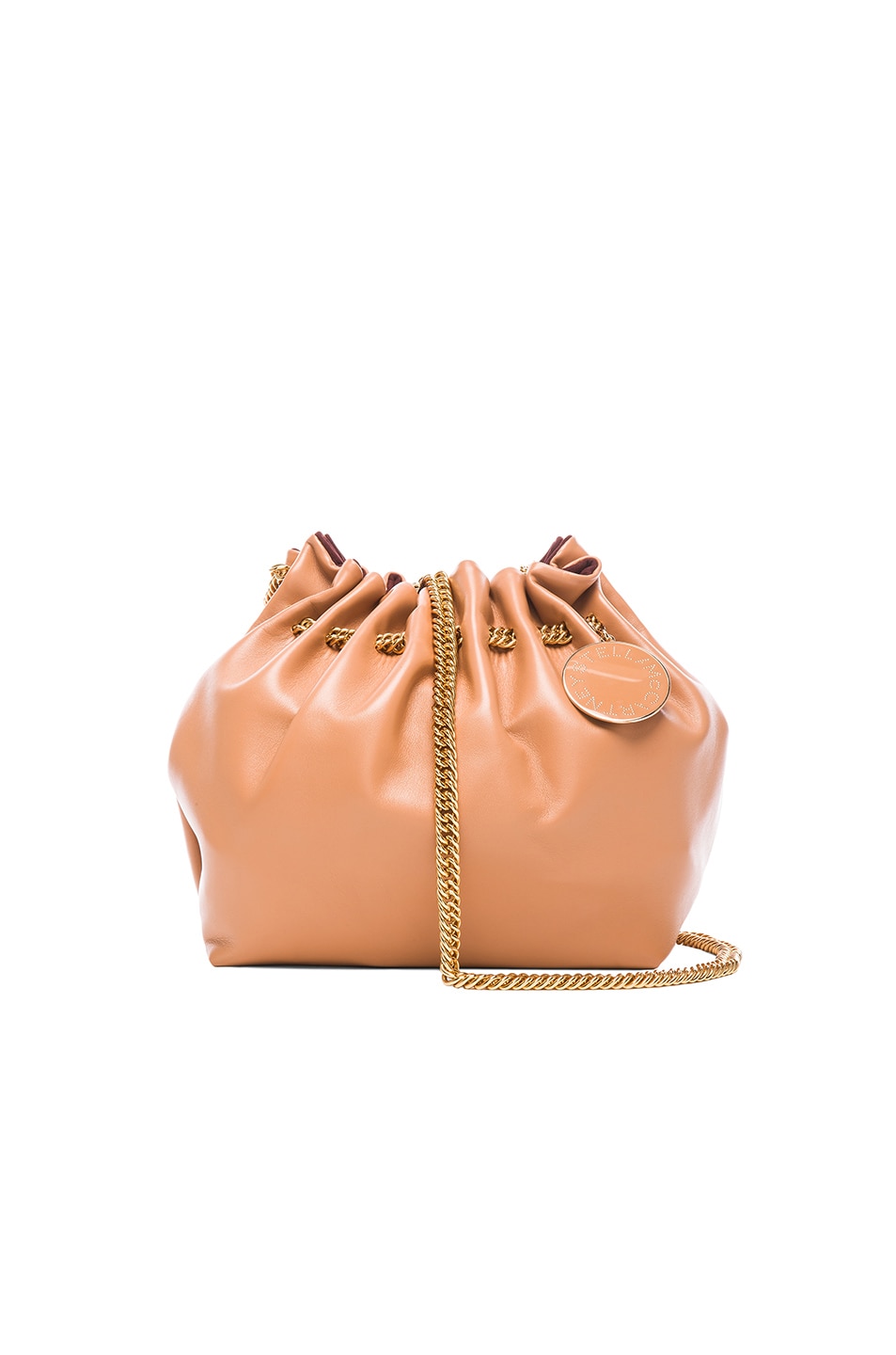 Image 1 of Stella McCartney Noma Bucket Bag in Camel