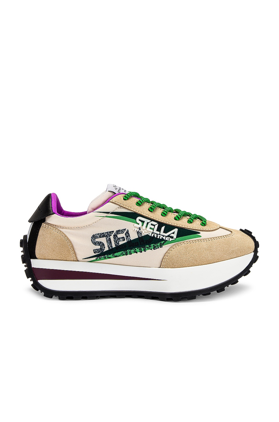 Image 1 of Stella McCartney New Lace Up Sneakers in Multi Cloud