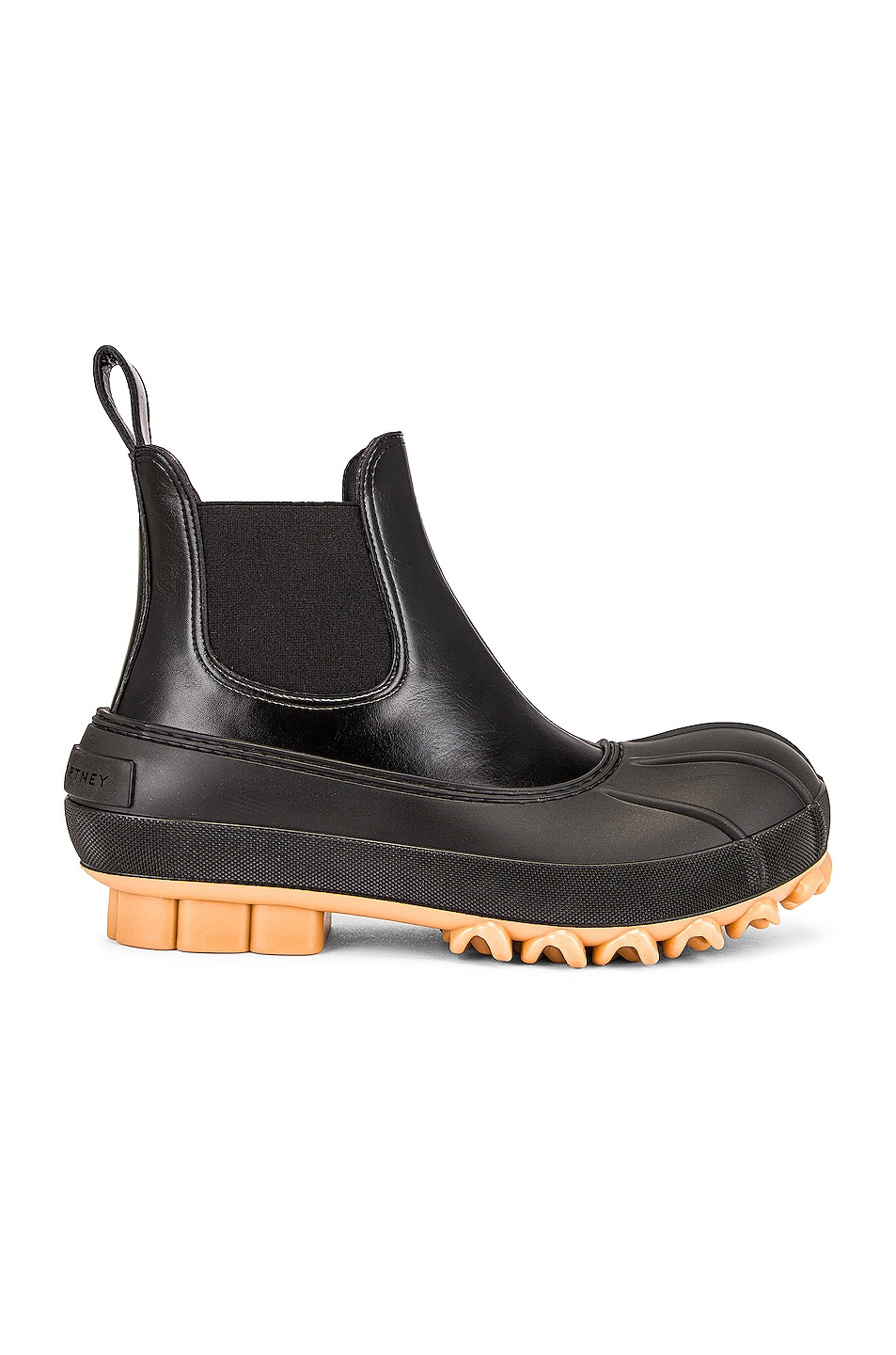 Image 1 of Stella McCartney Chain Sole Ankle Boots in Black