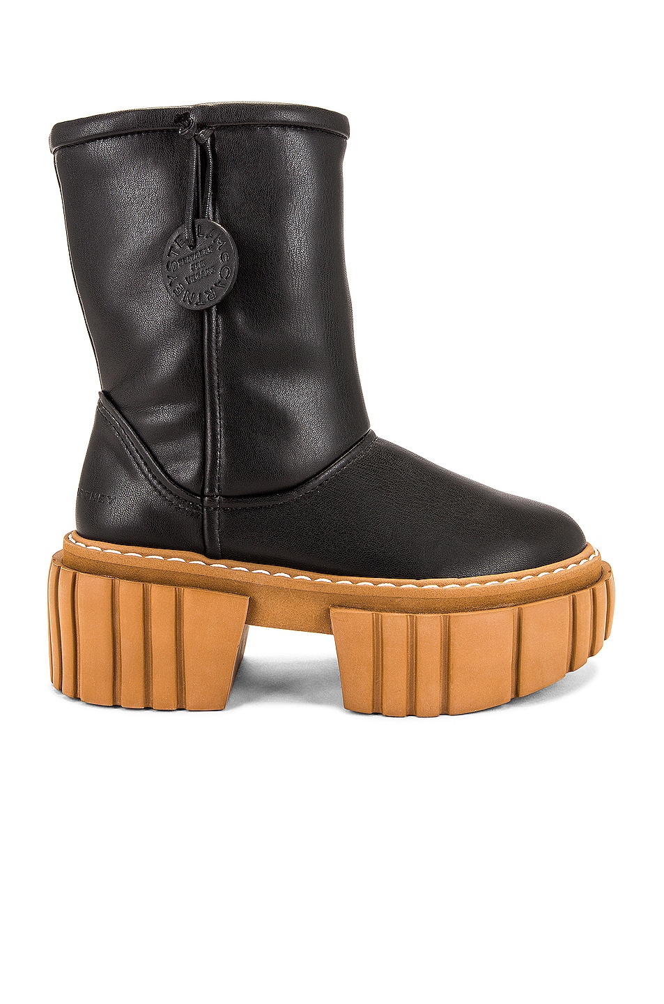 Image 1 of Stella McCartney Emilie Soft Eco Ankle Boots in Black