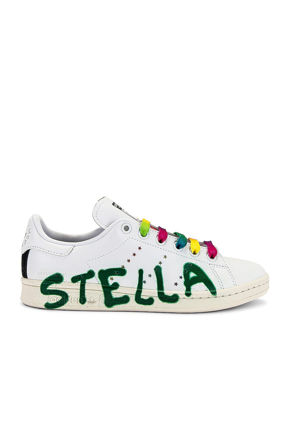 Image 1 of Stella McCartney x Adidas Stan Smith Sneakers in Screen Logo Green