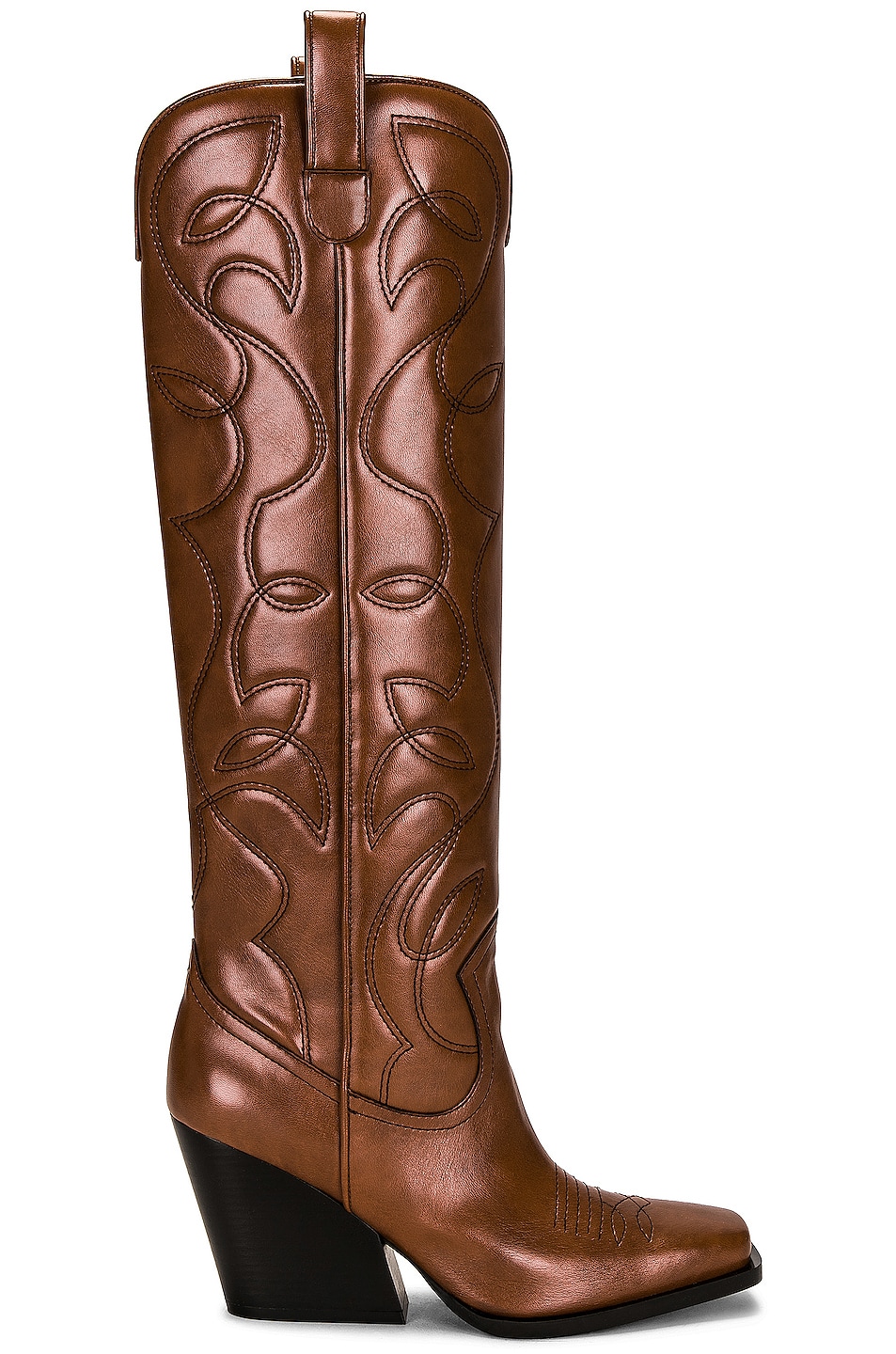 Image 1 of Stella McCartney Cowboy Cloudy Boots in Brandy